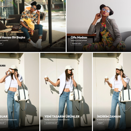 Giyim & Moda E-Ticaret Konsepti #8