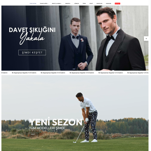 Giyim & Moda E-Ticaret Konsepti #12